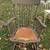 Victorian Oak Rocking Rocker 2 thumbnail