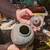 RAKU VASE 2 of them vintage 11 thumbnail