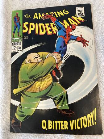 amazing spiderman #60 1