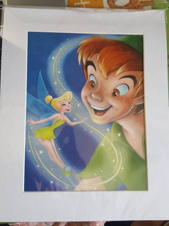 New bruce mcgaw grapics: Disney thinker bell and peter pan 1