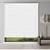 1" Cordless Mini Blinds 46" W x 48" H, White Vinyl Blinds, Horizontal Light Filt 1 thumbnail