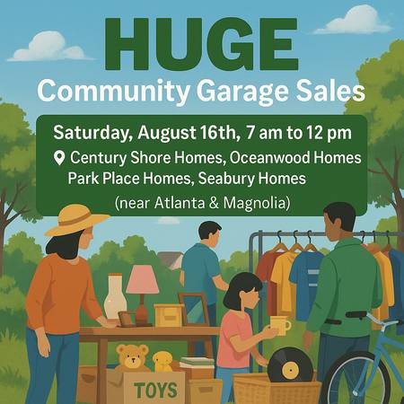 HUGE GARAGE SALE! 4 Neighborhoods! 1