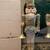 Set of Two nutcrackers in silver and gold battery operated 2 thumbnail