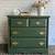 Awesome small shabby distressed solid wood dresser 1 thumbnail