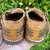 Antique Vintage Old Genuine Leather Woven Child Baby Kids Shoes 5 thumbnail