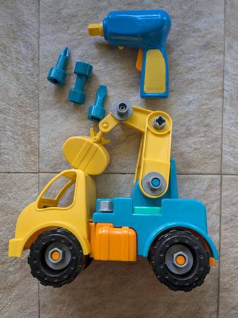 Take apart construction vehicles 1