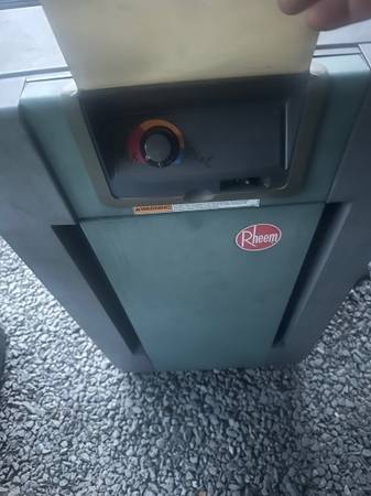 Propane pool heater 1