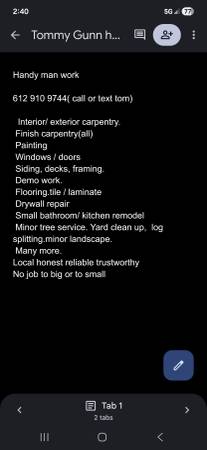 Handy man 1
