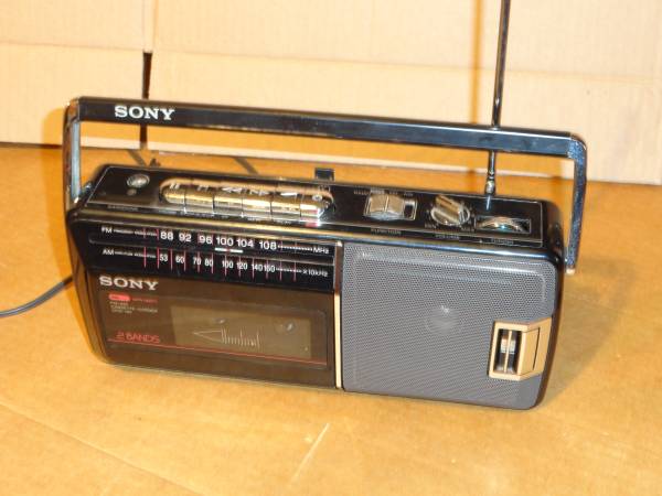 Sony AMFM Cassett player 1