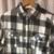 Custom patchwork flannel shirt unisex 44" chest, shacket 4 thumbnail