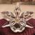 RARE AUSTRIA SWAROVSKI YELLOW ORCHID SILVER CRYSTAL 1 thumbnail