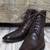 Men's brown Gucci Wingtip boots Eu 41.5E Nice 2 thumbnail