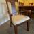 Solid wood dinning table and six chairs 6 thumbnail
