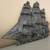 Metal / cast iron ? / pewter ? Sailing ship boat decor 3 thumbnail