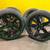 20 x9.5 11 black Dodge Charger Hellcat wheels and tires 2604 Style 245 2 thumbnail