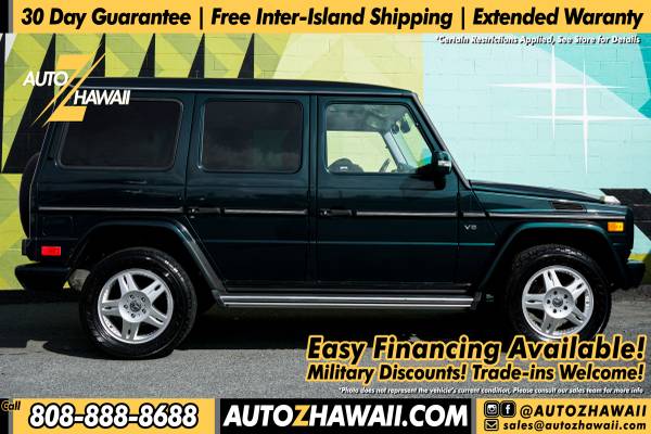 2003 Mercedes-Benz G-Class G 500 Low Mileage [ Finance Available ] - $36,995 (609 waiakamilo road | www.autozhawaii.com)63617599141379122