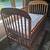 Solid oak crib 1 thumbnail