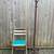 Vintage Coat Rack & Folding Chair 1 thumbnail