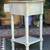 Like New Gray Accent Table w/Drawer, Sturdy, Solid Wood - 29H x 15x15 7 thumbnail