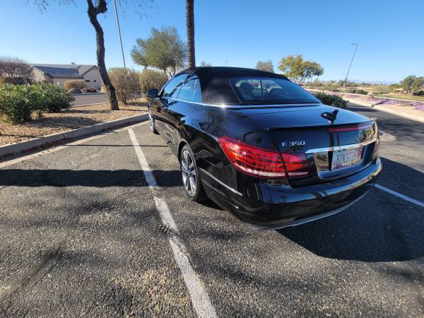 2014 Mercedes E 350 Convertible - $17,000 (Surprise, Sun City Grand)63470597204483124
