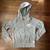 Roots Beaver Salt and Pepper Gray Zippered Kangaroo Hoodie-XXS 1 thumbnail
