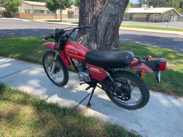 1980 Honda XL 185S, With Low 2693 Miles. 1