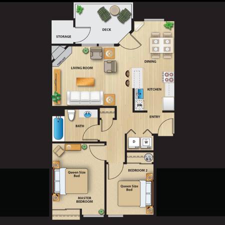 $1,745 / 2br - 866ft2 - ¡UN MES GRATIS! // 2 HABITACIONES, 1 BAÑO // GIMNASIO Y SAUNA SECA 24/7! (2020 NE Linnea Drive Bend, Oregon)63839292876803124