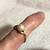 14 Kt Gold Real Pearl Ladies Ring Size 5-5.5 1 thumbnail