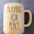 LN Rae Dunn Praying For Peace White Ceramic Mug Cup Wabi-Sabi Design 1 thumbnail