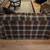Loveseat - Jewel tone Woven plaid 2 thumbnail