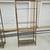 2 Contemporary Brass and glass shelves-$0 delivery 1 thumbnail