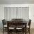 Counter Height Dining Table & 6 Chairs With Brown Seats & Light Seat C 8 thumbnail