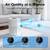Breezome Air Purifiers for Home , Hepa Air Filter with PM 2.5 Display Air Qualit 3 thumbnail