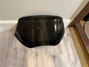 Wind Vest Windshield Harley Davidson Road Glide 14" Dark Smoke 1