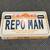 Repo Man - Limited Edition Metal License Plate DVD / CD 1 thumbnail