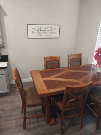Dining table and 8 chairs 1