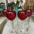 4 Waterford Lismore Crimson Red Crystal Wine Hocks - Like New 2 thumbnail
