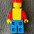 Lego Classic Town Train Rail Worker Minifig with wrong hat 1979 2 thumbnail