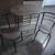 3 Piece Modern Round Dining Table Set Kitchen Table Set with Storage Rack, Drift 3 thumbnail