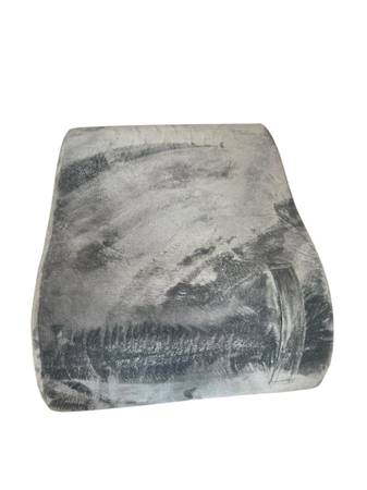 Gray Memory Foam Lumbar Support Pillow 1