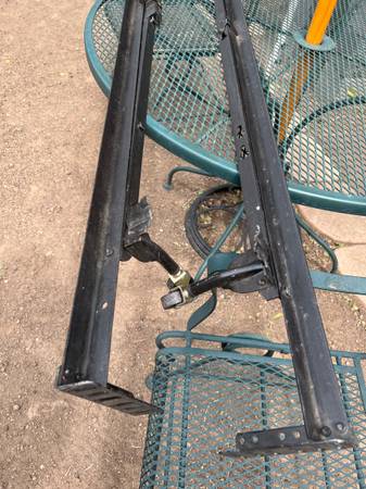 STEEL BED FRAME ON WHEELS TWIN OR FULL 1