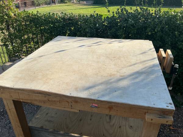 4 x 4 work table 1
