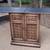 Vintage MCM Flip-Top Server Buffet and Liquor Cabinet Bar Cc 1950-60s 6 thumbnail