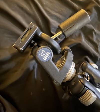 Bogen Manfrotto 3021N Tripod and 329 3-Way PanTilt Head - $70 (San Jose)63471480215937122