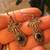 Sterling Silver Earrings with a very special Marcasite and Onyx Stones 3 thumbnail