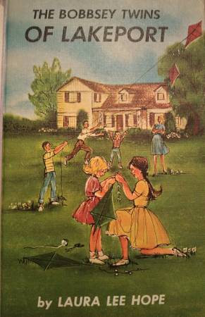 THE BOBBSEY TWINS OF LAKEPORT vintage 1961 hardcover book collectible 1