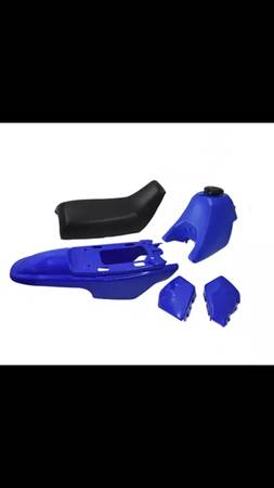 Yamaha PW50 fairings / cowlings minus front fender 1