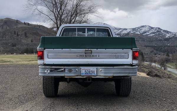 1980 Chevy K20 3/4 ton 4x4 Bonanza - $24,000 (Twisp, Wa)63442443197057123