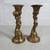 Cherubs Boy & Girl Solid Brass Candlestick Holders 7 3/8" Tall 8 thumbnail