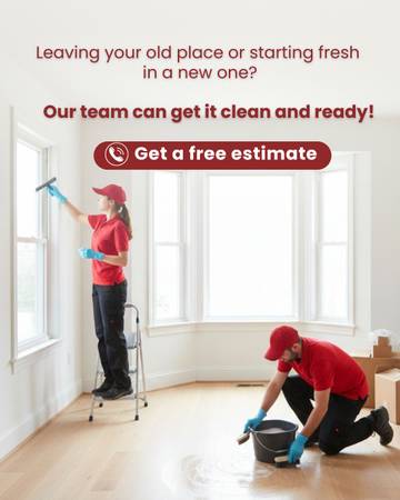 Move in/Move out Cleaning Services! 1